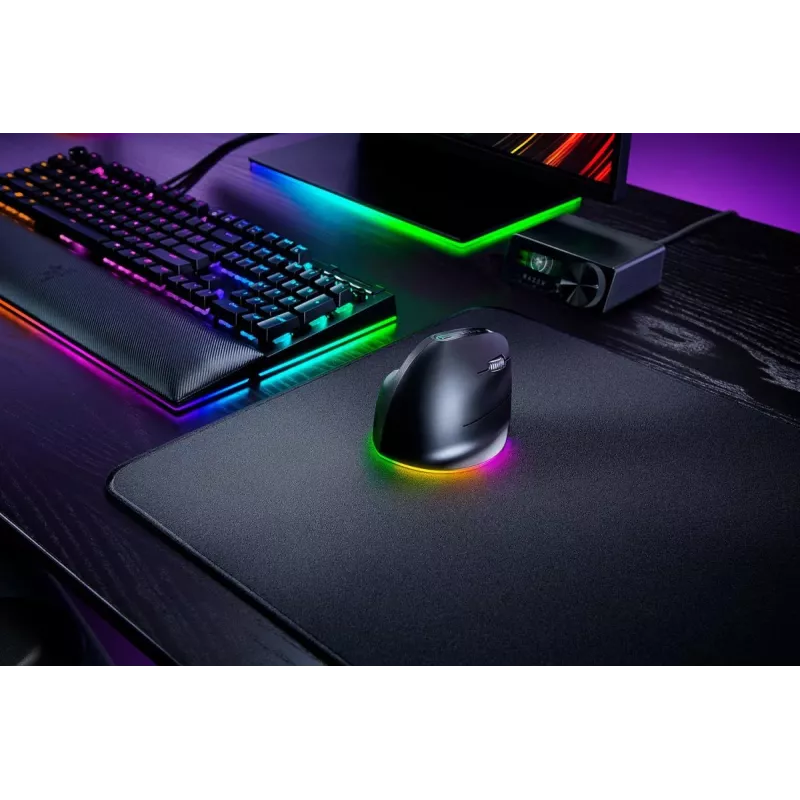 RAZER Pro Click V2 vertikālā pele bezvadu / vadu melna