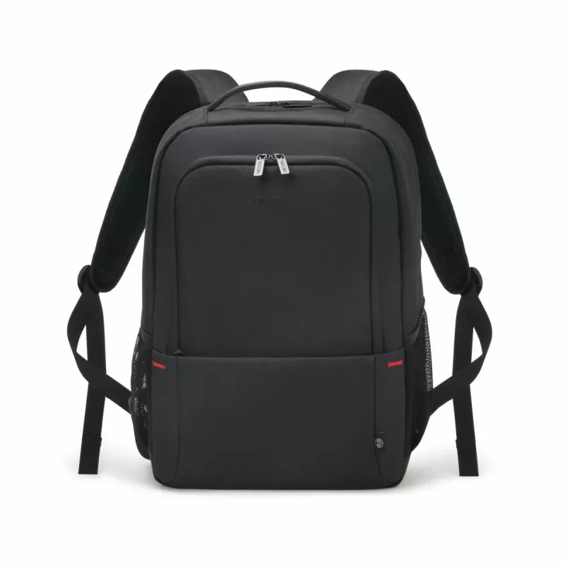 DICOTA Eco Backpack Plus Base - 13-15.6in piezīmjdatora soma - Melna / 300d Rpet Poliesters