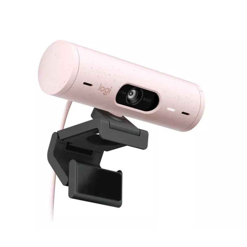 LOGITECH Brio 500 Full HD tīmekļa kamera, rožu krāsa