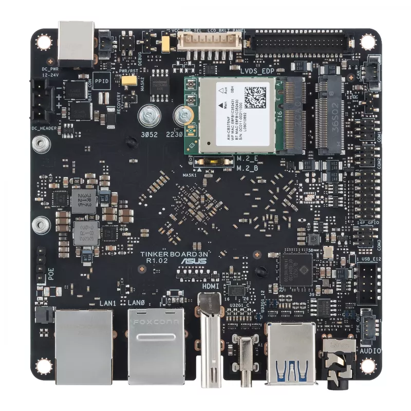 ASUS Tinker Board 3N izstrādes plate Rockchip RK3568