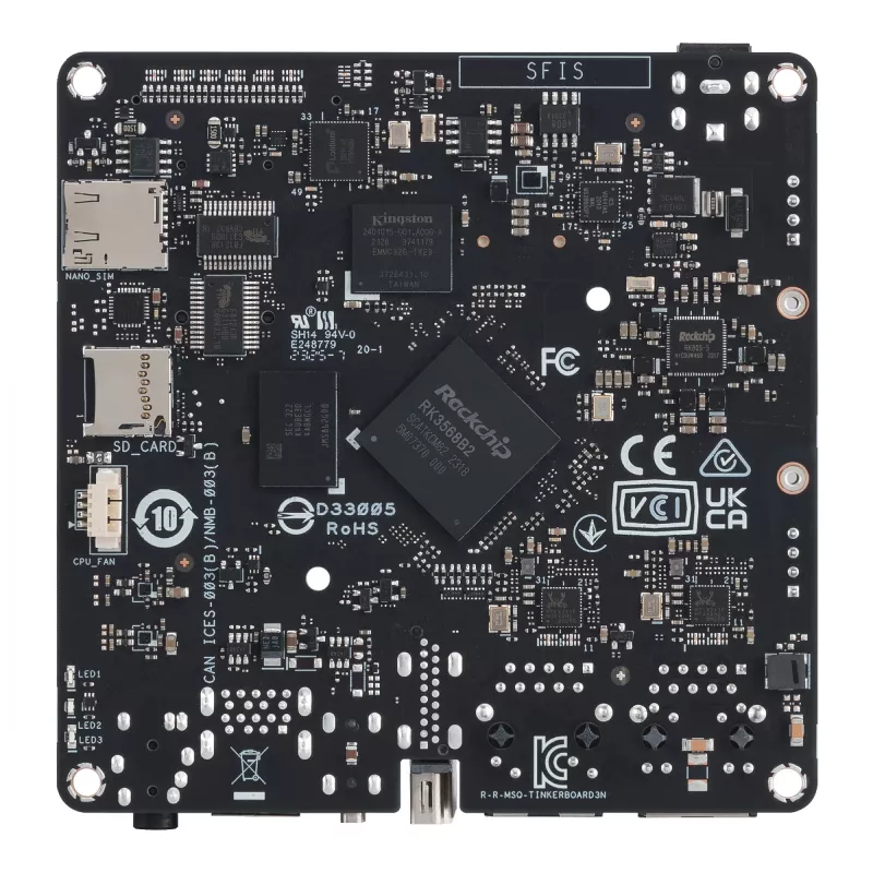 ASUS Tinker Board 3N izstrādes plate Rockchip RK3568