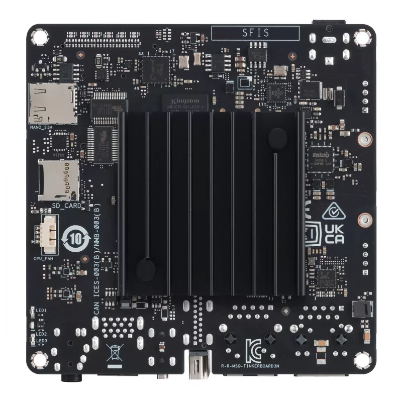 ASUS Tinker Board 3N izstrādes plate Rockchip RK3568