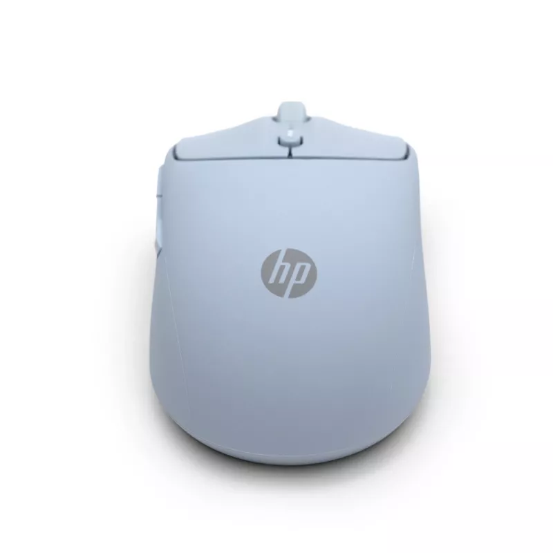 HP 400 Quiet Blue bezvadu pele, abpusēja, RF bezvadu + Bluetooth, 6000 DPI, zila