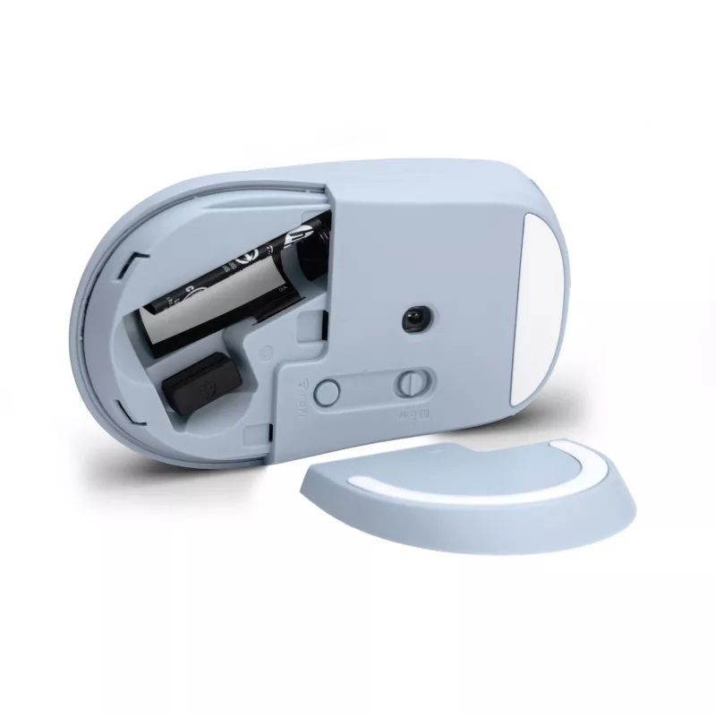 HP 400 Quiet Blue bezvadu pele, abpusēja, RF bezvadu + Bluetooth, 6000 DPI, zila