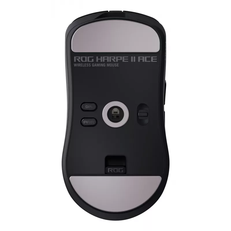 ASUS ROG Harpe II Ace peles Gaming Labā roka RF Bezvadu + Bluetooth + USB Type-A Optiskā 42000 DPI