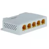 Nevadāms slēdzis ALLNET 222870 L2 Gigabit Ethernet 5 porti PoE