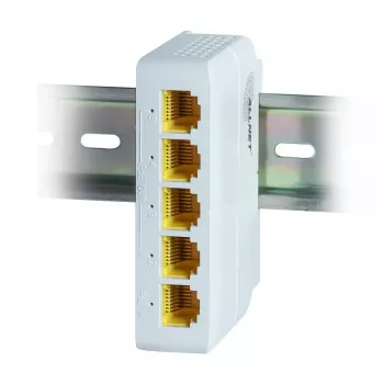 Nevadāms slēdzis ALLNET 222870 L2 Gigabit Ethernet 5 porti PoE