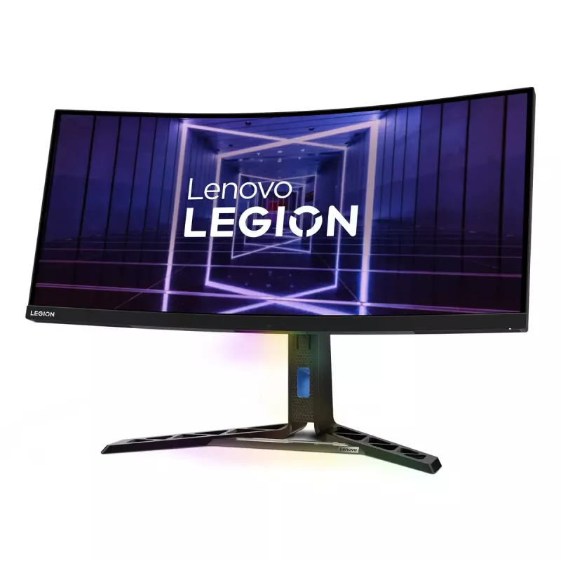 Lenovo Legion Y34wz-30 datora monitors 86,4 cm (34 colli) 3440 x 1440 pikseļi Wide Quad HD LED Melns