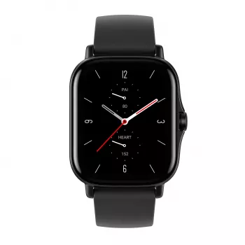 Amazfit GTS 2 4,19 cm (1,65 collas) AMOLED 43 mm Digitāls 348 x 442 pikseļi Skārienekrāns Melns Wi-Fi GPS (satelīts)