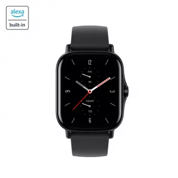 Amazfit GTS 2 4,19 cm (1,65 collas) AMOLED 43 mm Digitāls 348 x 442 pikseļi Skārienekrāns Melns Wi-Fi GPS (satelīts)