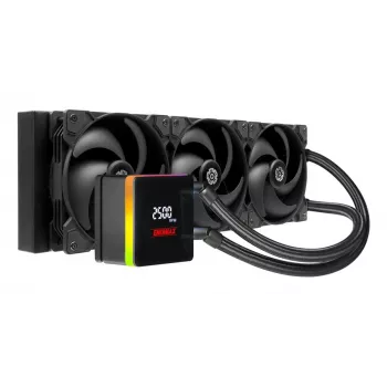 Šķidruma dzesēšanas komplekts ENERMAX ELC-LTXTR360 ar 120 mm ventilatoriem, 360 mm radiatoru
