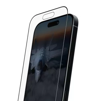PanzerGlass ® Stealth ekrāna aizsargs iPhone 17 | iPhone 16 Pro | Īpaši plats pielāgojums ar FASTFIT IN-A-BOX