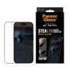 PanzerGlass ® Stealth ekrāna aizsargs iPhone 17 | iPhone 16 Pro | Īpaši plats pielāgojums ar FASTFIT IN-A-BOX