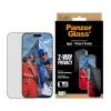Ekrāna aizsargs PanzerGlass 2-Way Privacy iPhone 17 Pro Max — rūdītais stikls, īpaši plata piemērotība, EasyAligner