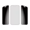 Ekrāna aizsargs PanzerGlass 2-Way Privacy iPhone 17 Pro Max — rūdītais stikls, īpaši plata piemērotība, EasyAligner