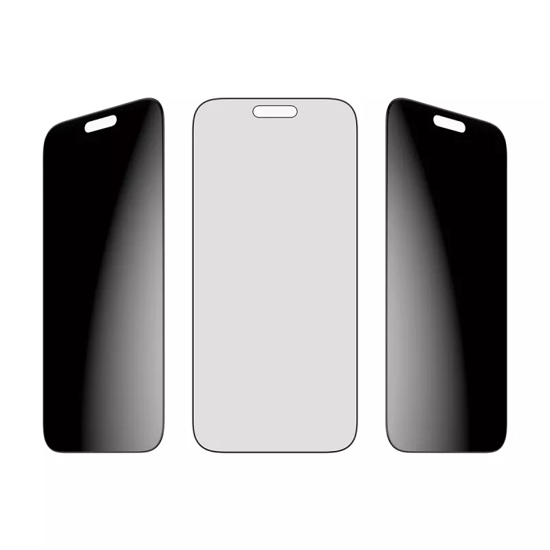 Ekrāna aizsargs PanzerGlass 2-Way Privacy iPhone 17 Pro Max — rūdītais stikls, īpaši plata piemērotība, EasyAligner