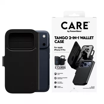 PanzerGlass CARE™ by ® Tango 2-in-1 Wallet Case w. MagSafe iPhone 17 Pro