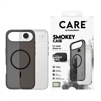 PanzerGlass CARE™ by ® Urban Explorer Case Smokey w. Melns MagSafe iPhone Air