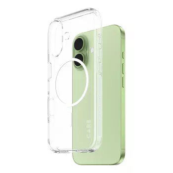PanzerGlass CARE™ by ® Urban Explorer Case Caurspīdīgs ar Baltu MagSafe iPhone 17