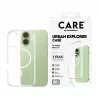 PanzerGlass CARE™ by ® Urban Explorer Case Caurspīdīgs ar Baltu MagSafe iPhone 17