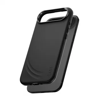 Aizsargvāciņš PanzerGlass CARE™ Flow vāciņš Melns ar MagSafe priekš iPhone Air