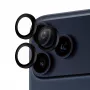 PanzerGlass® Hoops® Kameras lēcu aizsargs melns iPhone 17 Pro | iPhone 17 Pro Max | iPhone 16 Pro | 16 Pro Max