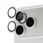 Kameras objektīva aizsargs PanzerGlass Hoops Transparent iPhone 17 Pro / 17 Pro Max / 16 Pro / 16 Pro Max, rūdītais stikls, silikons, 1 gab.