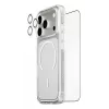 Ekrāna aizsardzības komplekts PanzerGlass CARE 3-in-1 Flagship Explorer iPhone 17 Pro — rūdītais stikls, PET, silikons, caurspīdīgs