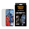 Ekrāna aizsargs PanzerGlass 2-Way Privacy iPhone 17 Pro Max — Rūdītais stikls, Īpaši plašs pārklājums, FASTFIT