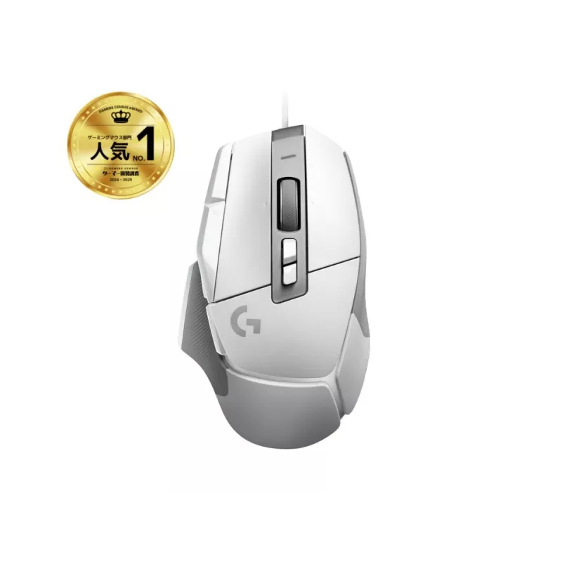 LOGITECH G502 X Spēļu pele - USB - Balta - EWR2