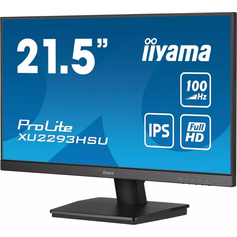 iiyama ProLite XU2293HSU-B7 datora monitors 54.6 cm (21.5 collu) 1920 x 1080 pikseļi Full HD LED Melns