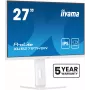 iiyama ProLite XUB2797HSN-W2 datora monitors 68.6 cm (27 collas) 1920 x 1080 pikseļi Full HD LED Balts
