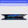 HP EliteBook Ultra G1q AI PC Copilot+ PC Snapdragon X1E-78-100 klēpjdators 35,6 cm (14 collu) skārienekrāns 2.2K 16 GB LPDDR5x-SDRAM 1 TB SSD Wi-Fi 6E (802.11ax) Windows 11 Pro zils