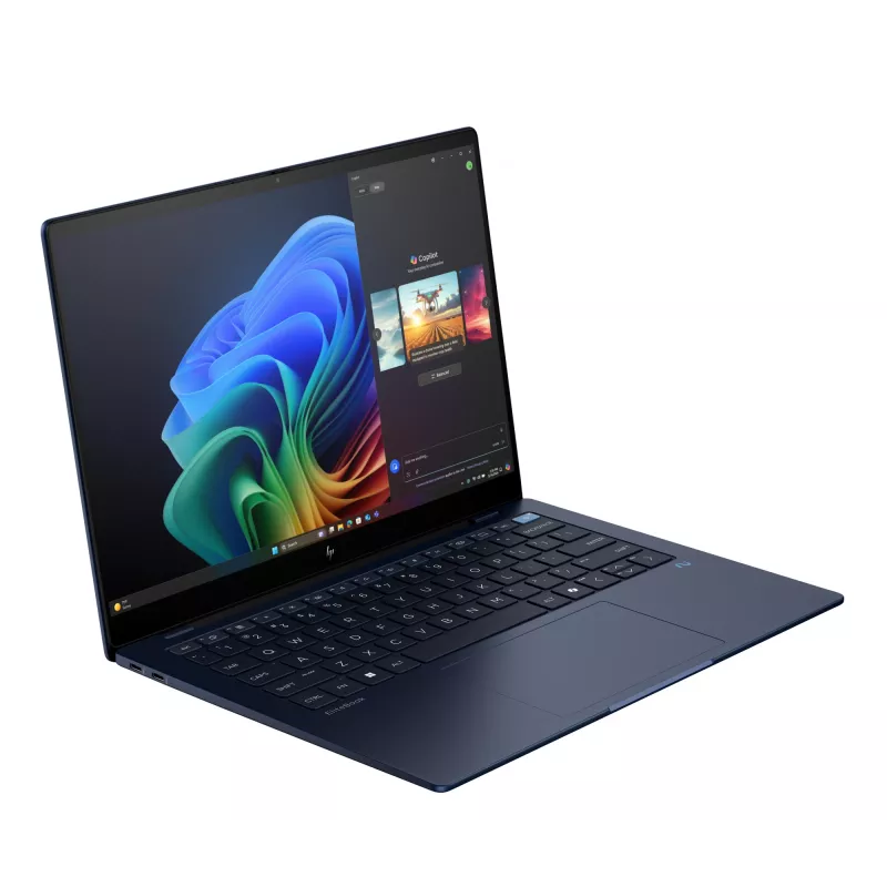 HP EliteBook Ultra G1q AI PC Copilot+ PC Snapdragon X1E-78-100 klēpjdators 35,6 cm (14 collu) skārienekrāns 2.2K 16 GB LPDDR5x-SDRAM 512 GB SSD Wi-Fi 6E (802.11ax) Windows 11 Pro zils