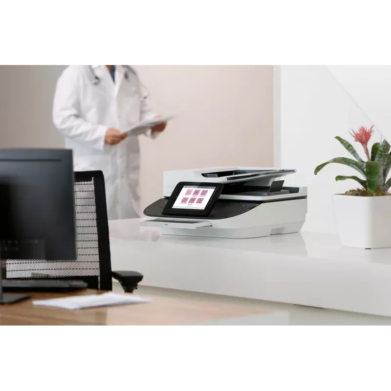 HP Flow 8500 fn2 plakanvirsmas un ADF skeneris 600 x 600 DPI