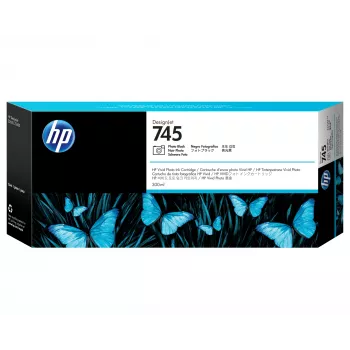 HP 745 300 ml DesignJet foto melna tintes kasetne