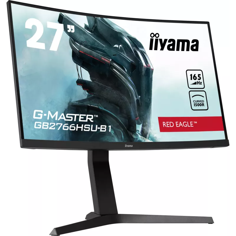 iiyama G-MASTER GB2766HSU-B1 datora monitors 68.6 cm (27 colli) 1920 x 1080 pikseļi Full HD LED Melns