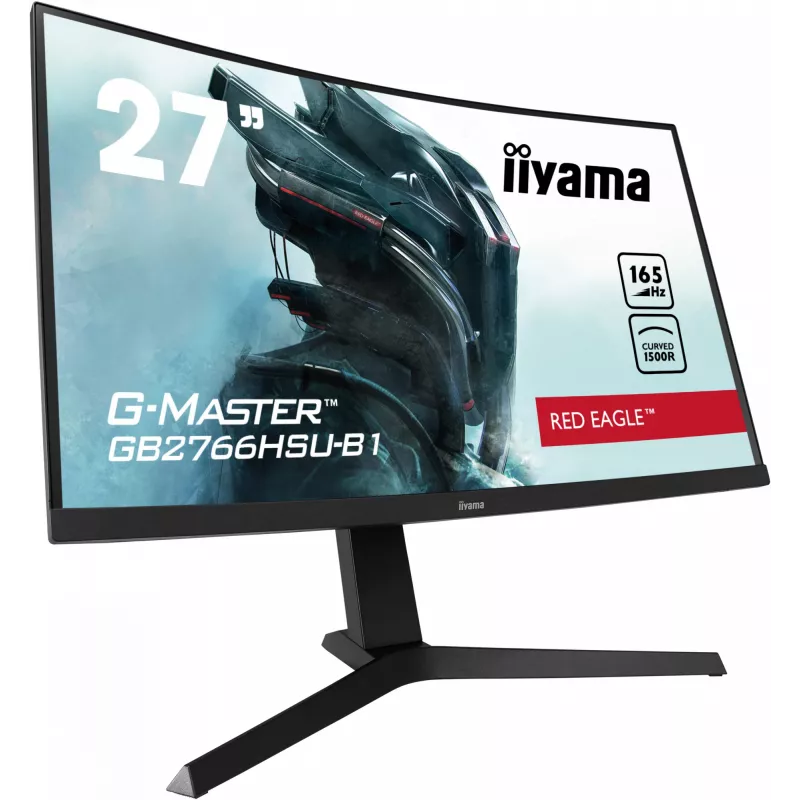 iiyama G-MASTER GB2766HSU-B1 datora monitors 68.6 cm (27 colli) 1920 x 1080 pikseļi Full HD LED Melns