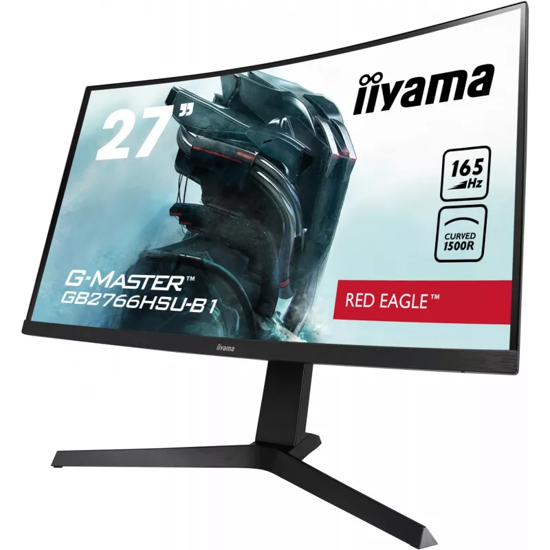 iiyama G-MASTER GB2766HSU-B1 datora monitors 68.6 cm (27 colli) 1920 x 1080 pikseļi Full HD LED Melns