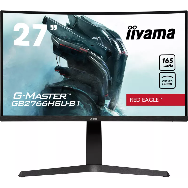 iiyama G-MASTER GB2766HSU-B1 datora monitors 68.6 cm (27 colli) 1920 x 1080 pikseļi Full HD LED Melns