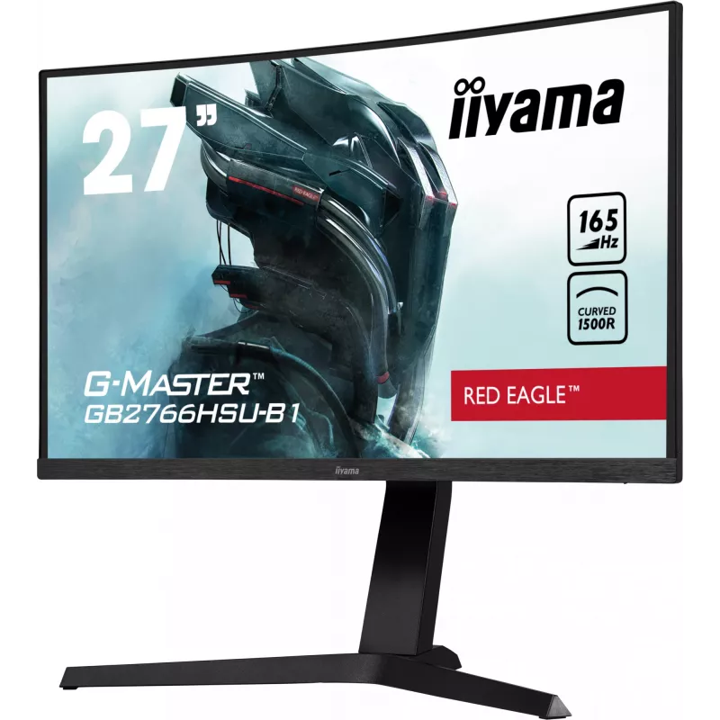 iiyama G-MASTER GB2766HSU-B1 datora monitors 68.6 cm (27 colli) 1920 x 1080 pikseļi Full HD LED Melns