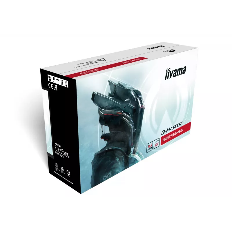 iiyama G-MASTER GB2766HSU-B1 datora monitors 68.6 cm (27 colli) 1920 x 1080 pikseļi Full HD LED Melns
