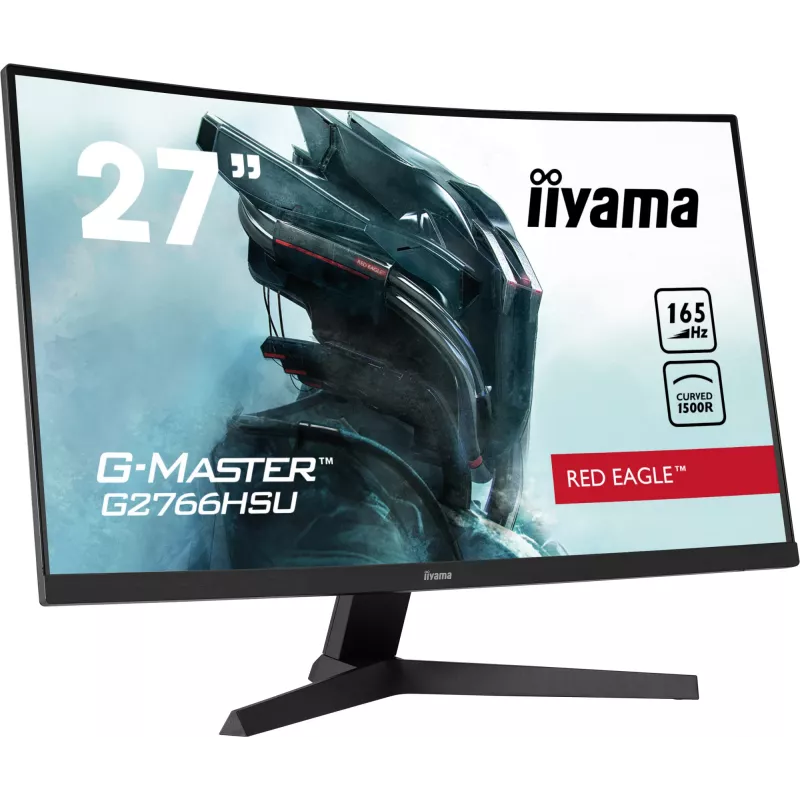 iiyama G-MASTER G2766HSU-B1 datora monitors 68.6 cm (27 collas) 1920 x 1080 pikseļi Full HD LED Melns