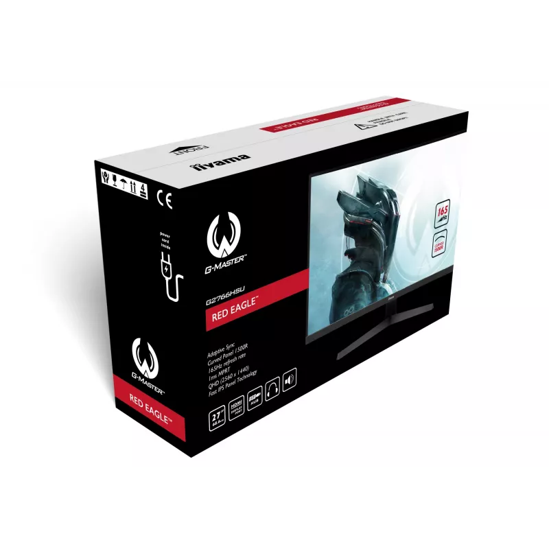 iiyama G-MASTER G2766HSU-B1 datora monitors 68.6 cm (27 collas) 1920 x 1080 pikseļi Full HD LED Melns