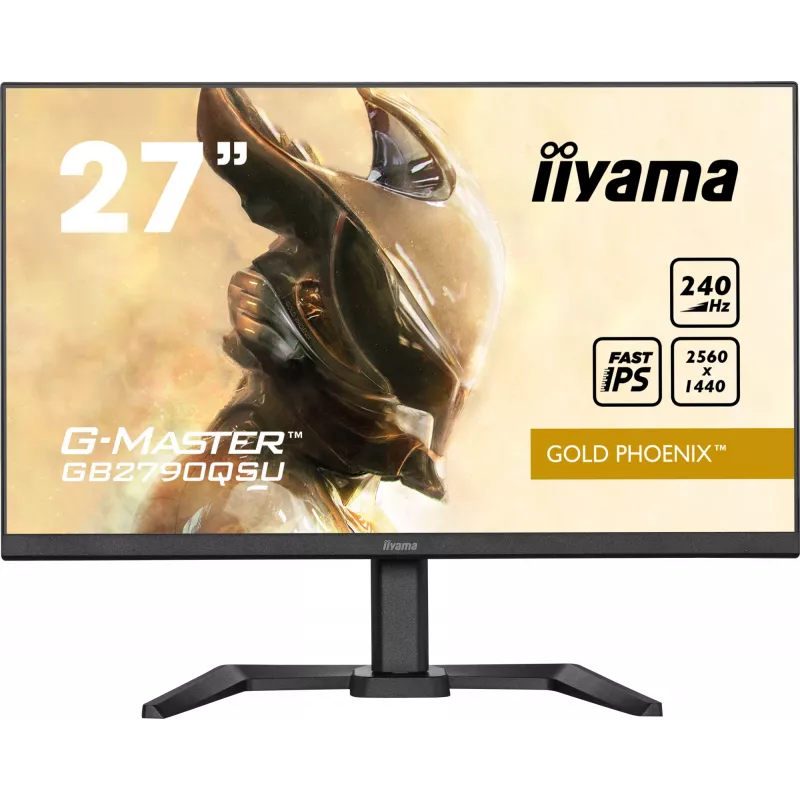 iiyama GB2790QSU-B5 datora monitors 68.6 cm (27 colli) 2560 x 1440 pikseļi Wide Quad HD LCD Melns