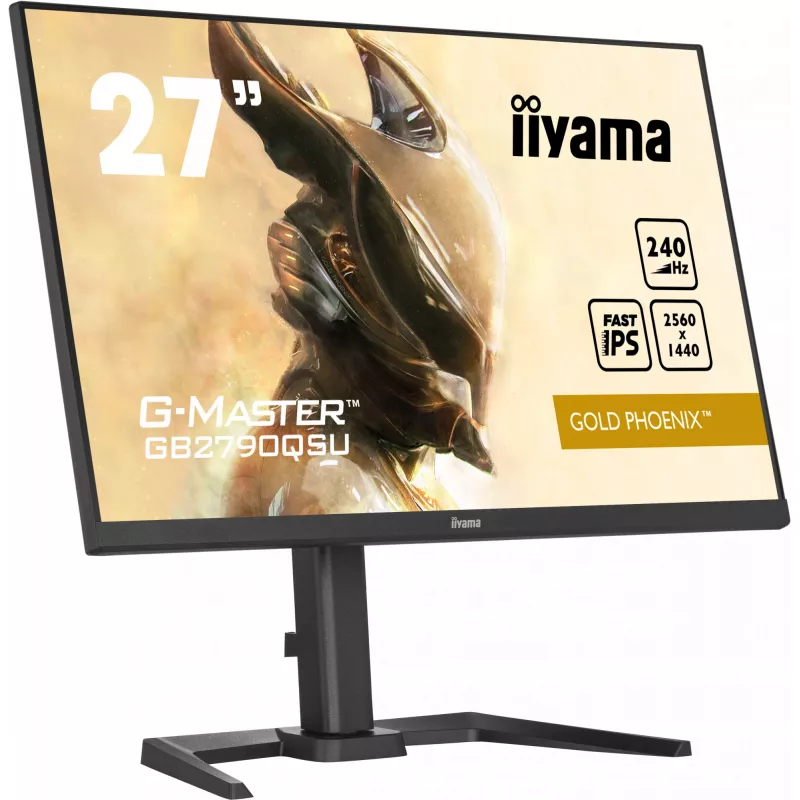 iiyama GB2790QSU-B5 datora monitors 68.6 cm (27 colli) 2560 x 1440 pikseļi Wide Quad HD LCD Melns