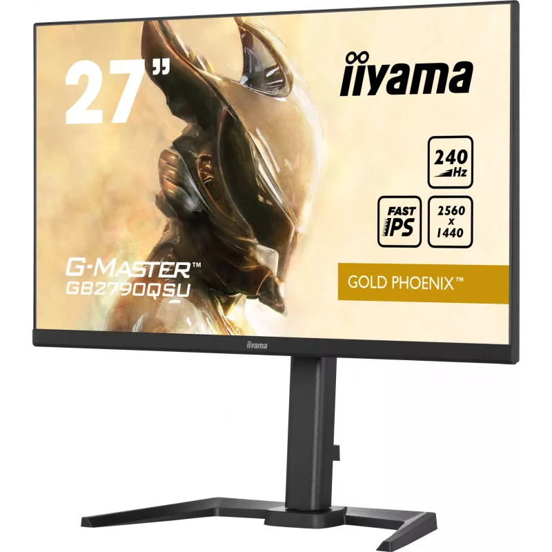iiyama GB2790QSU-B5 datora monitors 68.6 cm (27 colli) 2560 x 1440 pikseļi Wide Quad HD LCD Melns