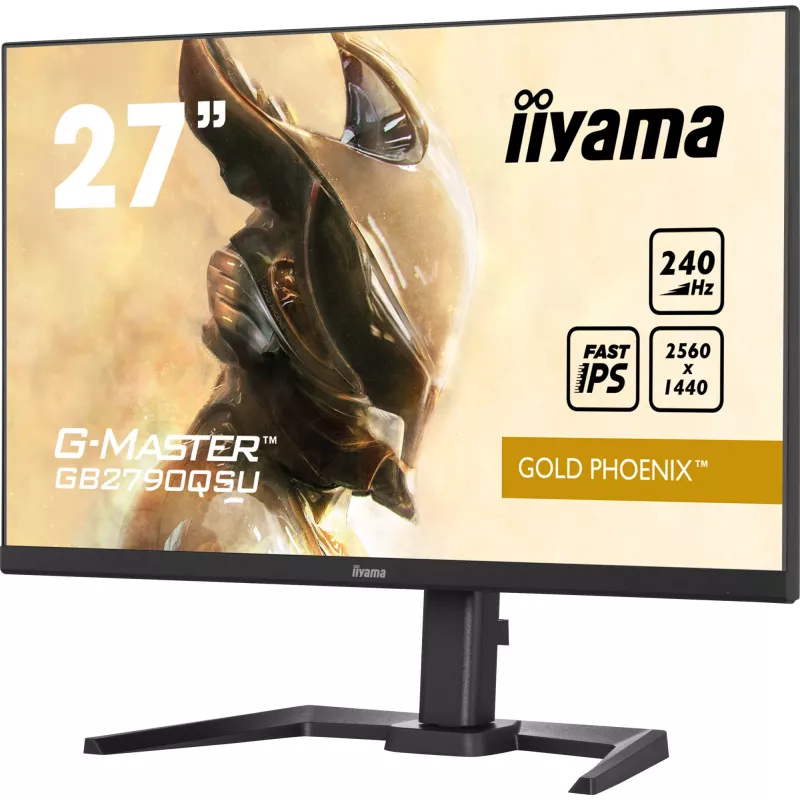 iiyama GB2790QSU-B5 datora monitors 68.6 cm (27 colli) 2560 x 1440 pikseļi Wide Quad HD LCD Melns