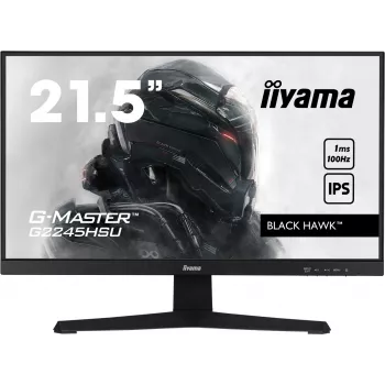 iiyama G-MASTER G2245HSU-B2 datora monitors 54,6 cm (21,5 collu) 1920 x 1080 pikseļi Full HD LED Melns