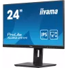iiyama ProLite XUB2491H-B1 datora monitors 60.5 cm (23.8 collas) 1920 x 1080 pikseļi Full HD LED Melns